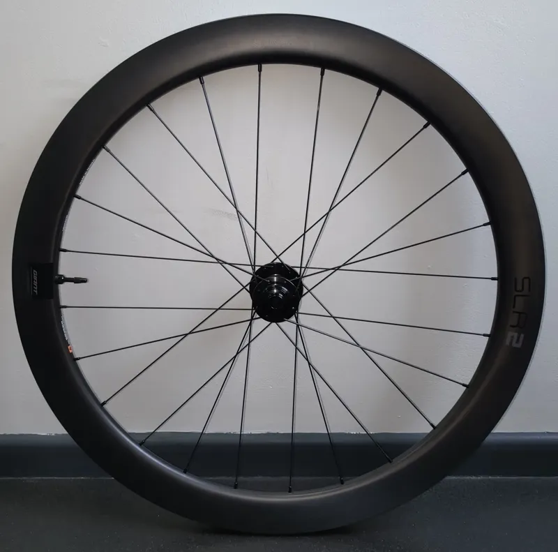 Balfes Bikes EX DISPLAY Giant SLR 2 50 Disc Brake Front 700c Carbon Road Wheel in Black | Free postage over £30, £10 off first order, price match & 0% finance.