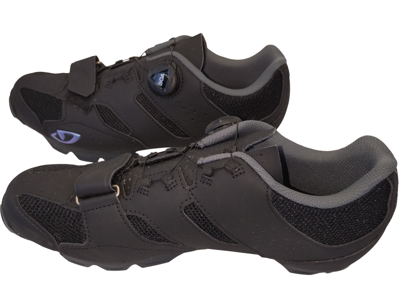 EX DISPLAY Giro Cylinder II Women's MTB Shoes 42 in Black-3