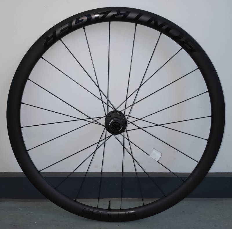Balfes Bikes EX DISPLAY Bontrager Aeolus Elite 35 TLR Disc Rear 700c Shimano HG 9/10/11-Speed Road Wheel in Black | Free postage over £30, £10 off first order, price match & 0% finance.