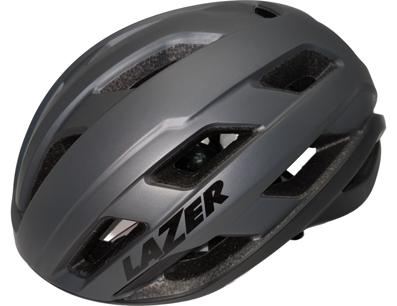 EX DISPLAY Lazer Strada KinetiCore Road Cycling Helmet Small 52-56cm in Matt Grey Titanium