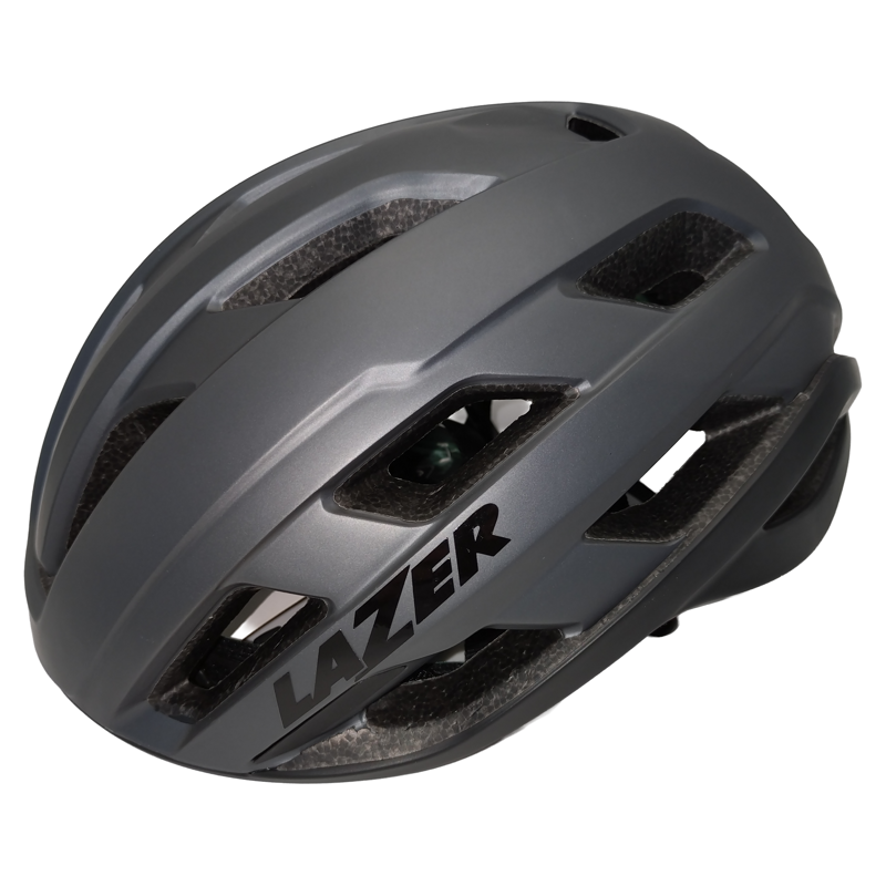 Balfes Bikes EX DISPLAY Lazer Strada KinetiCore Road Cycling Helmet Small 52-56cm in Matt Grey Titanium | Free postage over £30, £10 off first order, price match & 0% finance.