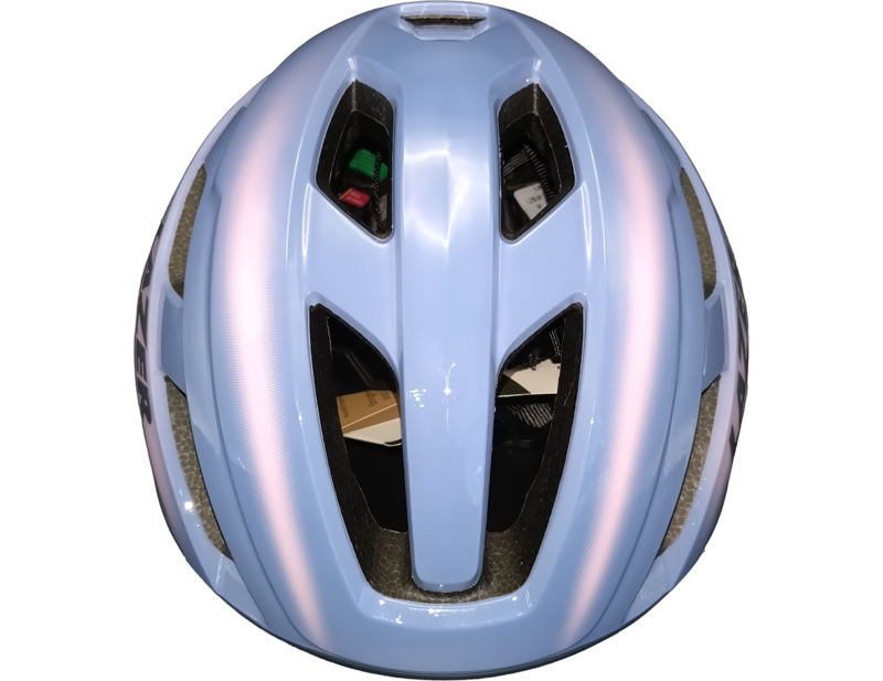 EX DISPLAY Lazer Strada KinetiCore Road Cycling Helmet Medium 55-59cm in Light Blue Sunset-4