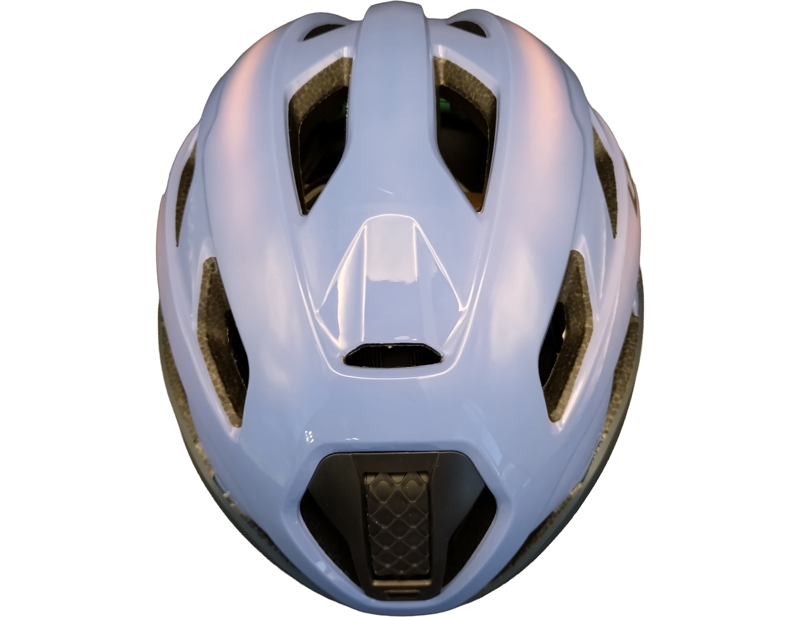 EX DISPLAY Lazer Strada KinetiCore Road Cycling Helmet Medium 55-59cm in Light Blue Sunset-1