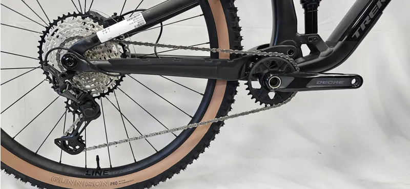 EX DISPLAY Trek Top Fuel 8 Gen 4 Full Suspension Mountain Bike Large 2026 in Dark Web Black-2