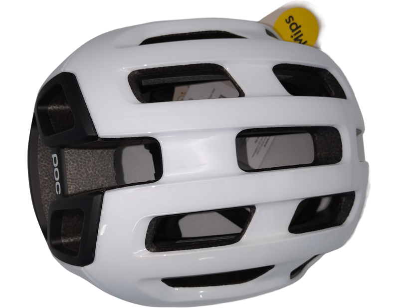 EX DISPLAY POC Ventral Air MIPS Helmet in Hydrogen White Uranium Black Matt-3