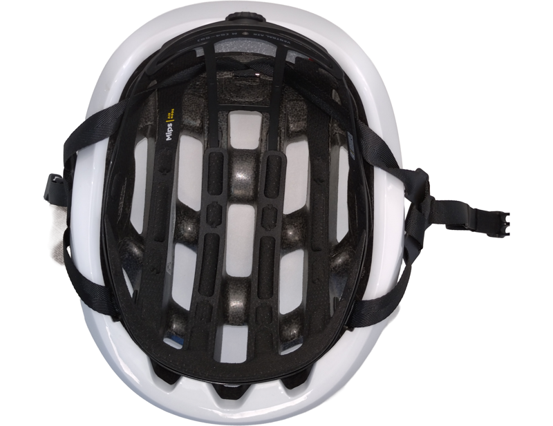 EX DISPLAY POC Ventral Air MIPS Helmet in Hydrogen White Uranium Black Matt-5