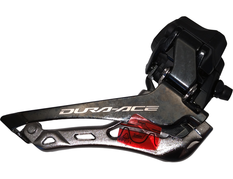 Balfes Bikes EX DISPLAY Shimano Dura-Ace FD-R9250 Di2 12-Speed Front Derailleur in Black | Free postage over £30, £10 off first order, price match & 0% finance.