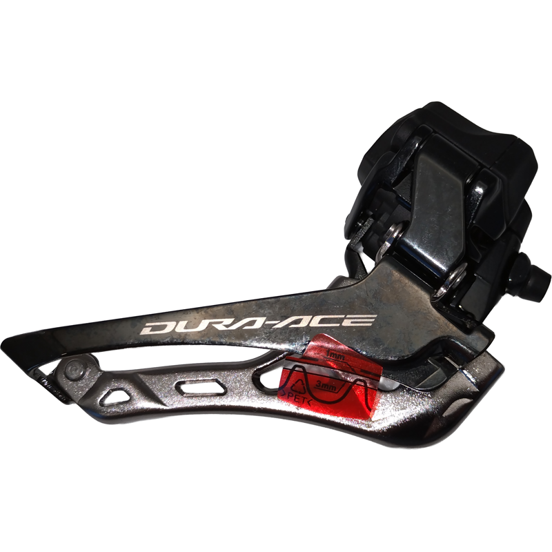 Balfes Bikes EX DISPLAY Shimano Dura-Ace FD-R9250 Di2 12-Speed Front Derailleur in Black | Free postage over £30, £10 off first order, price match & 0% finance.