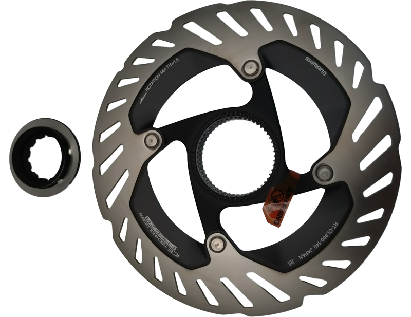 EX DISPLAY Shimano RTCL900 Internal Centre Lock 140mm Rotor Silver/Black-1