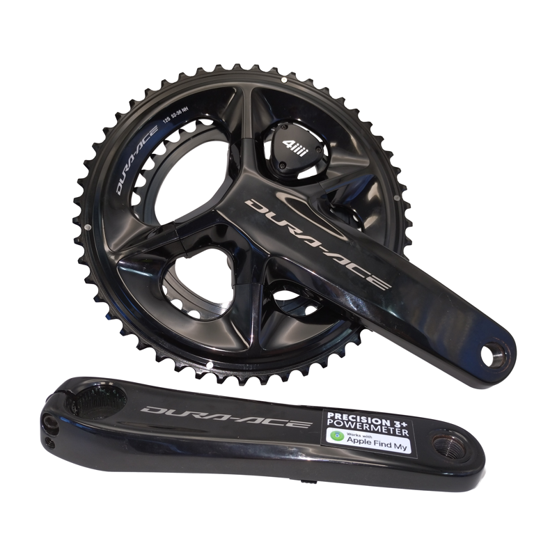 Balfes Bikes 4Iiii EX DISPLAY 4iiii Dura-Ace FC-R9200 52-36T Precision 3+ PRO installed Power Meter incl. Crankset in Bl | Free postage over £30, £10 off first order, price match & 0% finance.