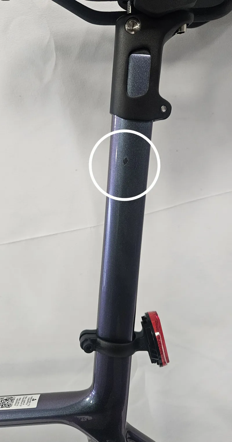 EX DISPLAY Giant TCR Advanced SL 1 Di2 Road Bike Size Large 2025 in Blue Dragonfly-4