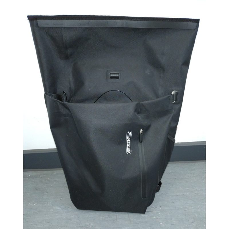 Balfes Bikes EX DISPLAY Ortlieb Vario 26L QL3.1 Pannier Backpack in Black | Free postage over £30, £10 off first order, price match & 0% finance.