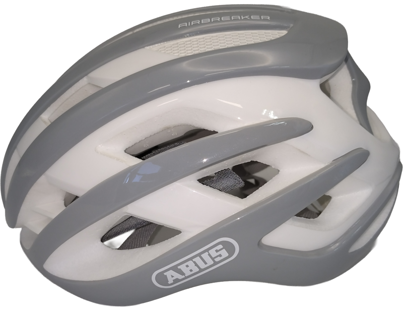 EX DISPLAY ABUS Airbreaker Helmet Medium 52-58 cm in Pure Grey-2