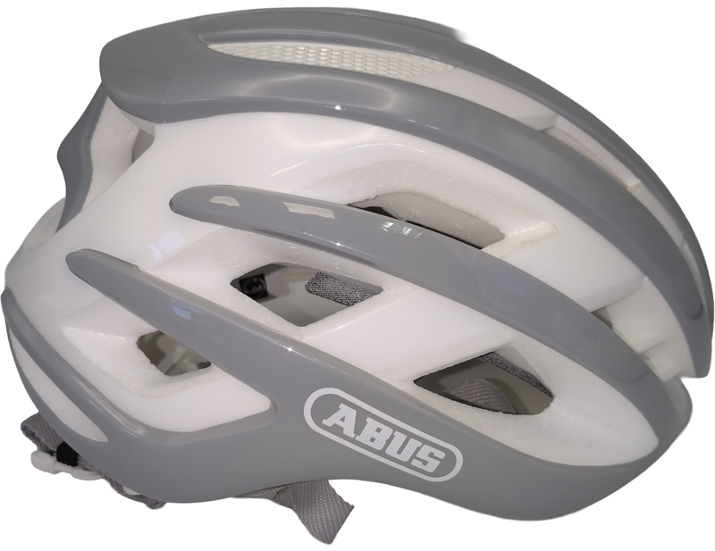 EX DISPLAY ABUS Airbreaker Helmet Medium 52-58 cm in Pure Grey-1