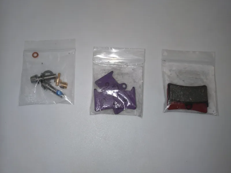 EX DISPLAY Hope Tech 4 V4 Brake Set - No Rotor - Left Hand in Black/Black-3