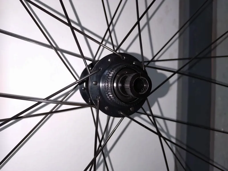 EX DISPLAY Mavic Cosmic S 42 Disc Centre Lock Brake 700c Shimano HG Road 11/12x Rear Road Wheel in Bl-3