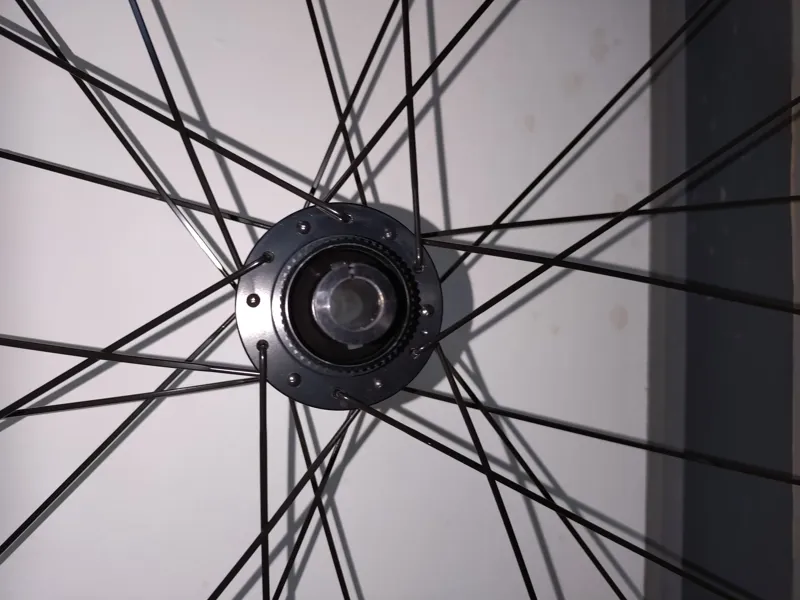 EX DISPLAY Mavic Cosmic S 42 Disc Centre Lock Brake 700c Shimano HG Road 11/12x Rear Road Wheel in Bl-4