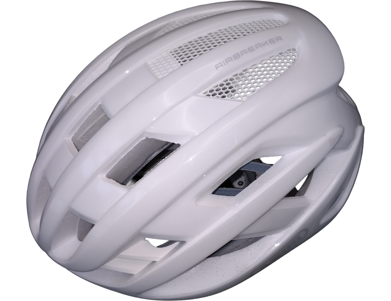 EX DISPLAY ABUS Airbreaker Helmet Medium 52-58cm in Pure White