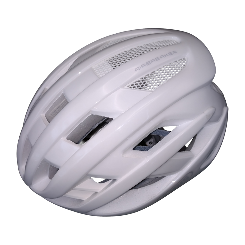 Balfes Bikes Abus EX DISPLAY ABUS Airbreaker Helmet Medium 52-58cm in Pure White | Free postage over £30, £10 off first order, price match & 0% finance.