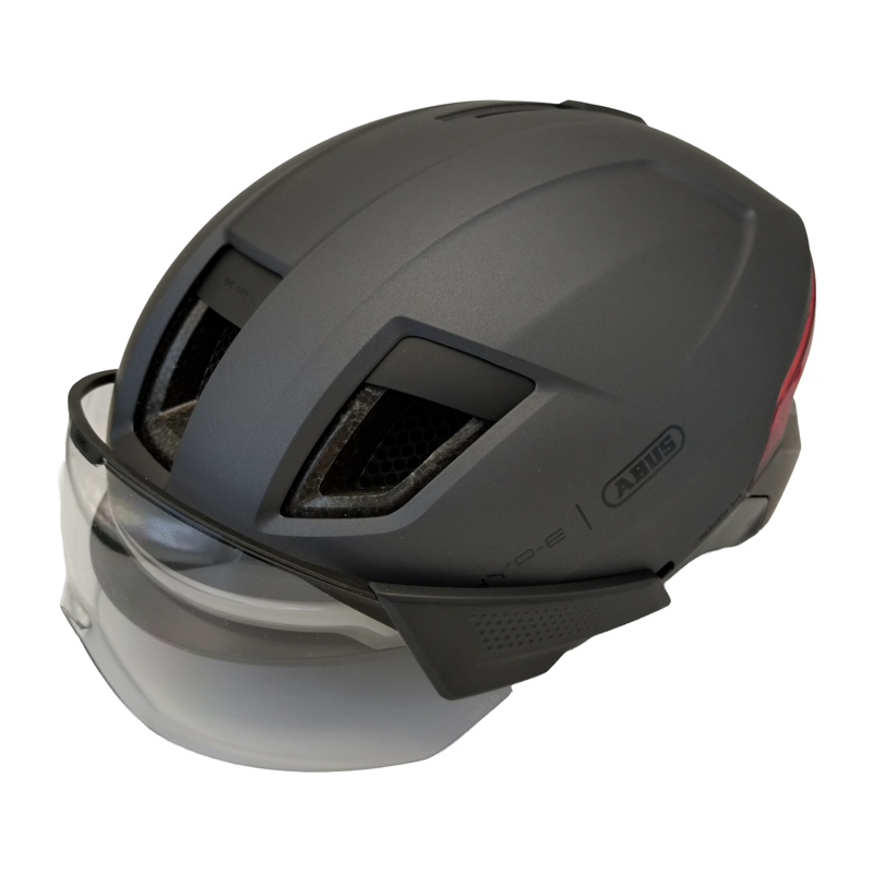 Balfes Bikes Abus EX DISPLAY ABUS HYP-E BL.ACE Helmet Medium 54-58 cm in Volcano Titan | Free postage over £30, £10 off first order, price match & 0% finance.