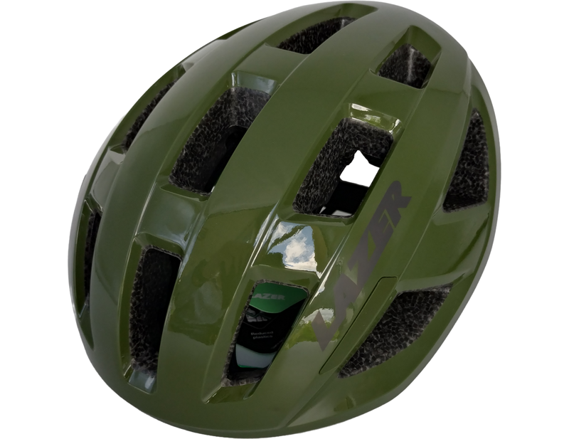 EX DISPLAY Lazer Tonic KinetiCore Road Helmet Small 52-56cm in Pine Green