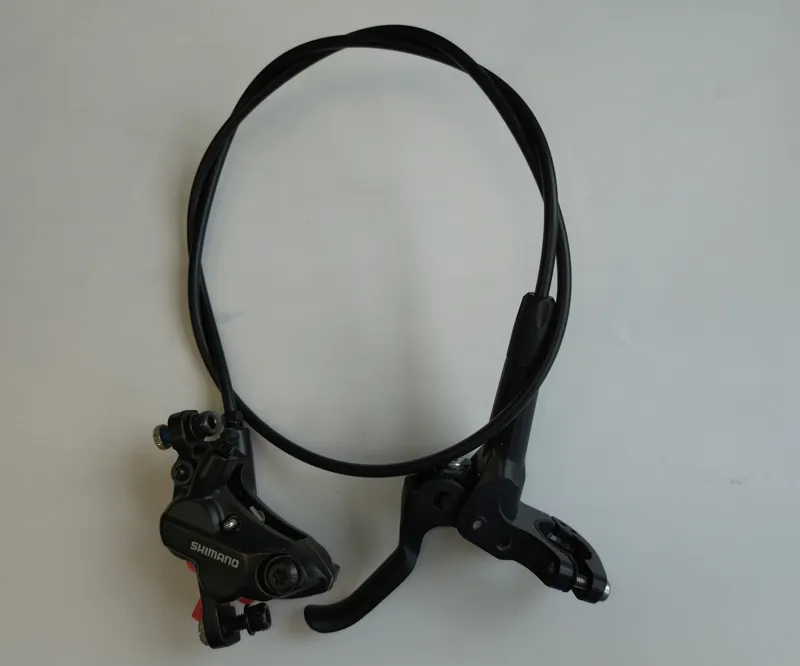 EX DISPLAY Shimano BL-MT501 I-Spec II Right Brake Lever and Deore BR-MT520 4-Piston Disc Brake Bundle-3