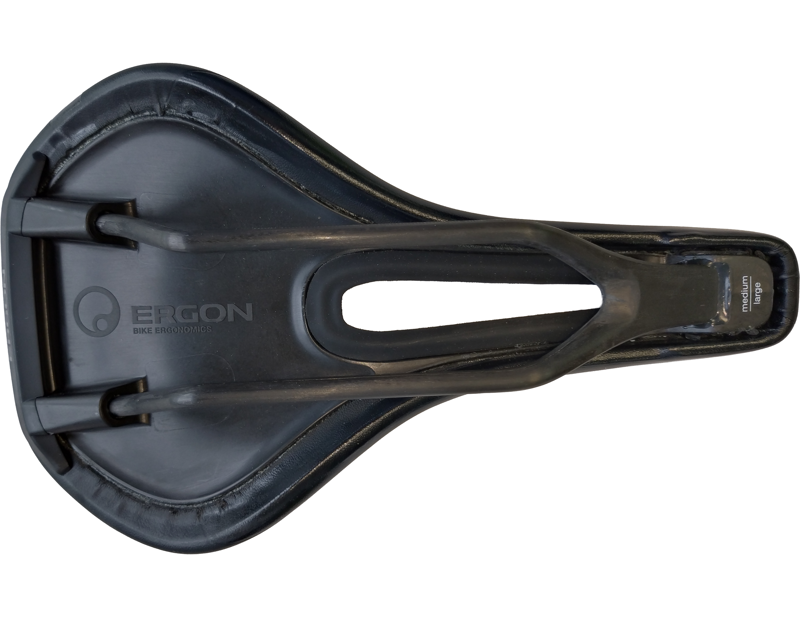 EX DISPLAY Ergon Women's SR Pro Carbon Saddle Medium/Large in Stealth Black-1