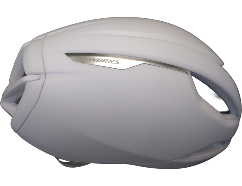 EX DISPLAY Specialized S-Works Evade 3 Road Helmet Medium 55-59 cm in White-1