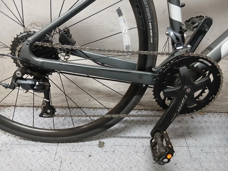 EX DEMO Giant FastRoad 2 Hybrid Bike Medium 2025 in Charcoal-8