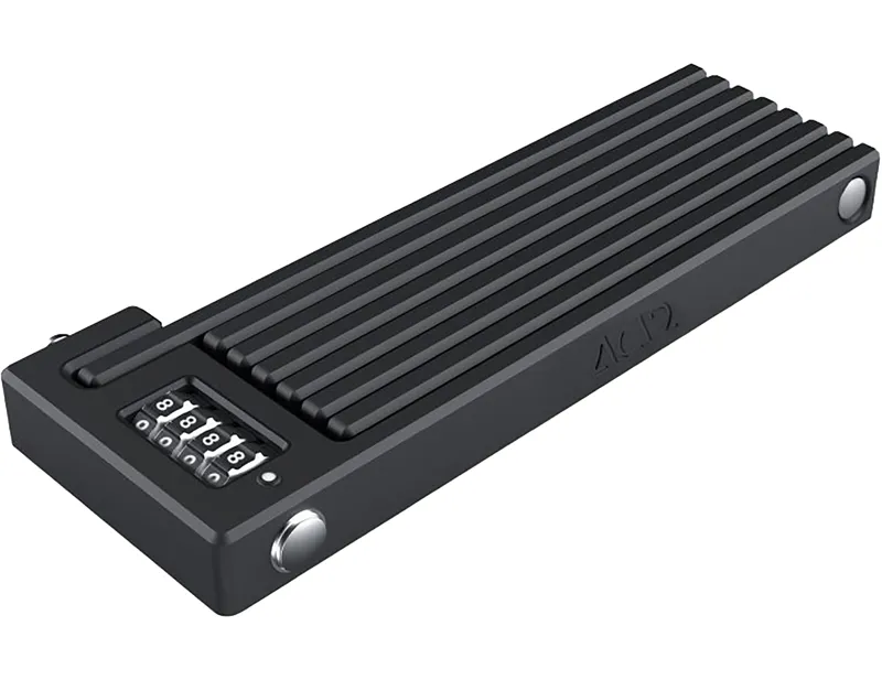 Balfes Bikes Acid Folding Lock Rigid Pure C120 in Black | Free postage over £30, £10 off first order, price match & 0% finance.