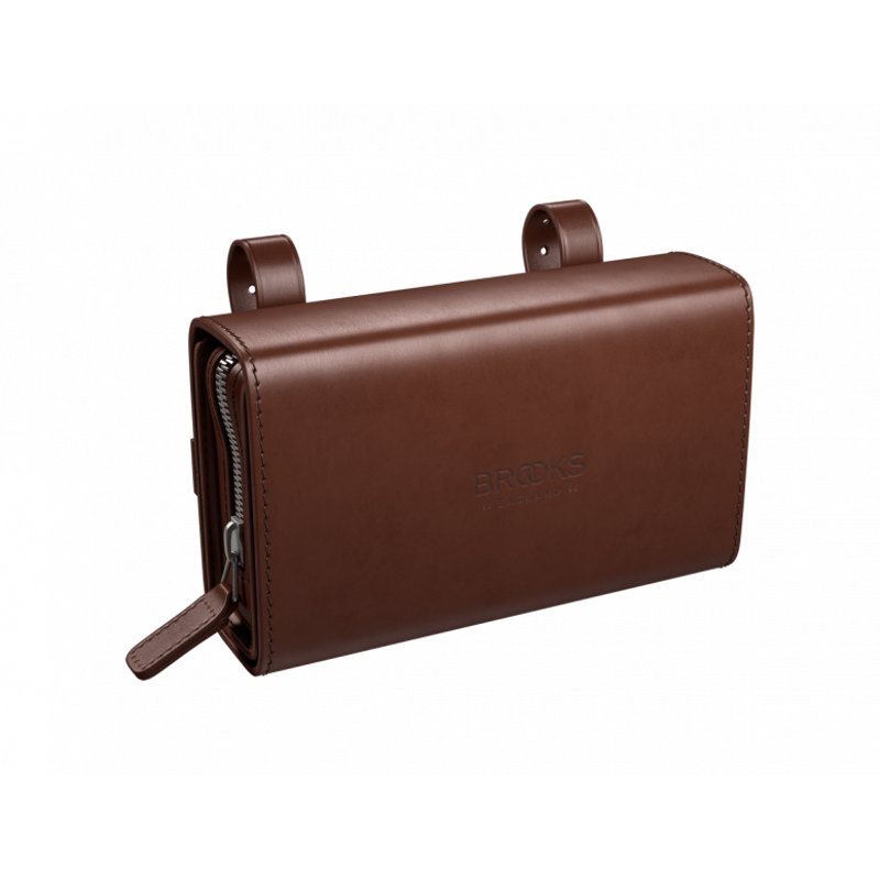 Brooks D Shaped Saddle Bag in Brown-2