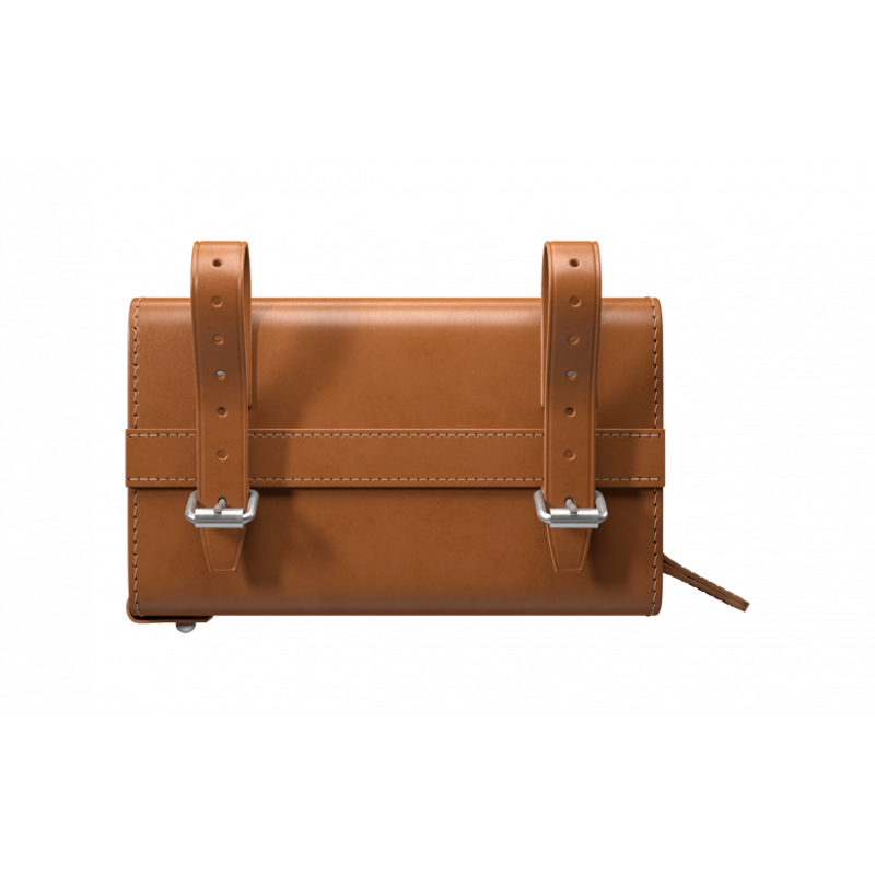 Brooks D Shaped Saddle Bag in Honey-1