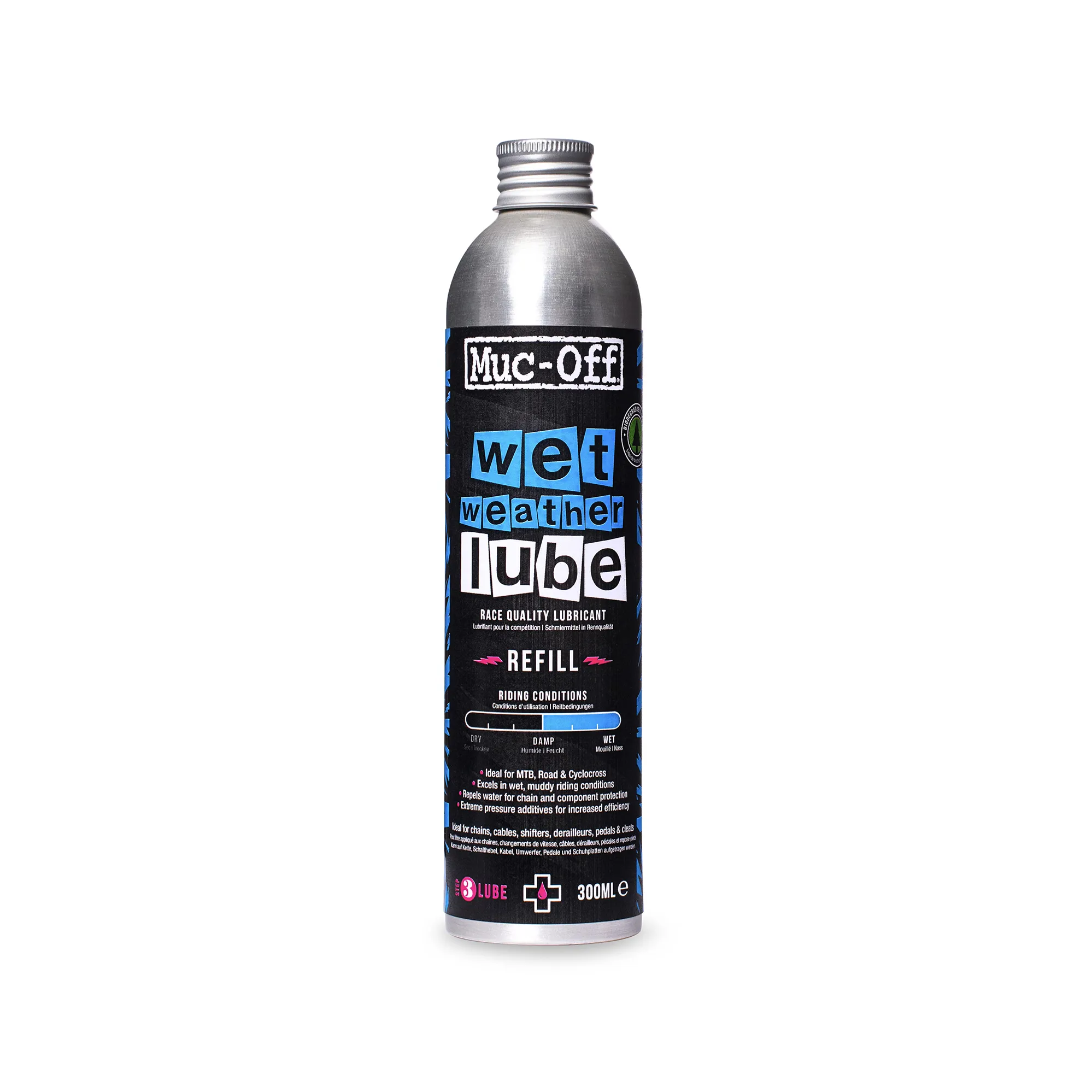 Muc-Off Wet Lube Refill 300ml - Main Image