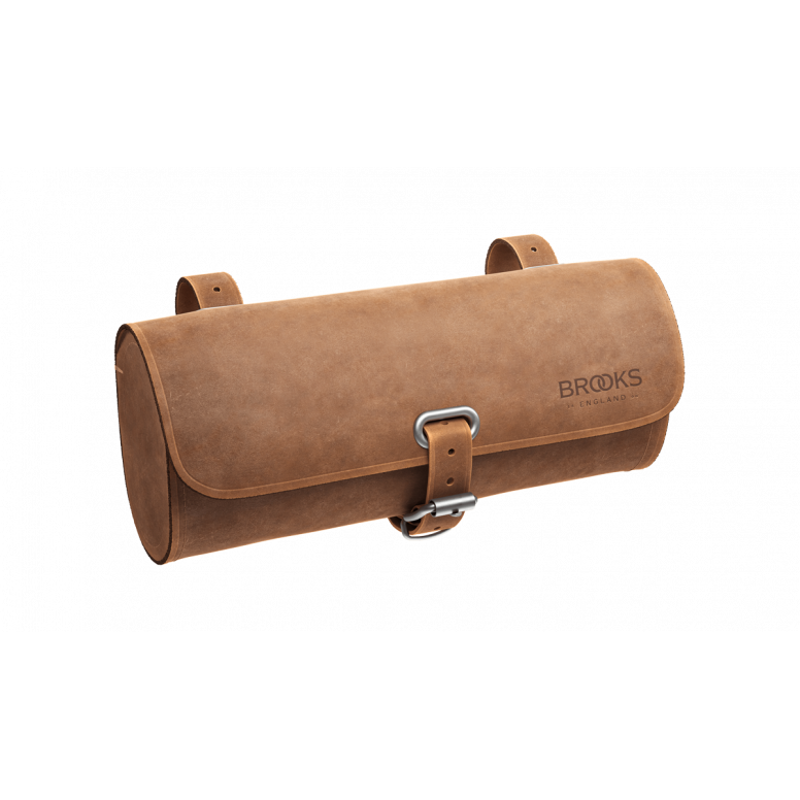 Brooks Challenge Saddle Bag in Pre-Aged Brown-2