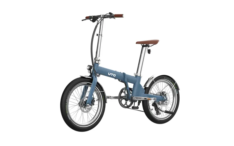 UTO Afternoon OG20 Electric Folding Bike 2027 in Satin Blue-3
