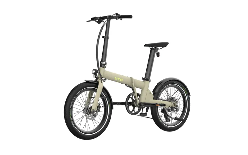 UTO Afternoon OG20 Electric Folding Bike 2027 in Desert Sand-3