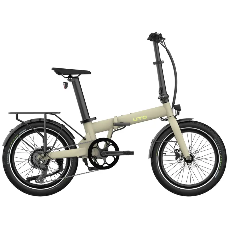 Balfes Bikes Uto UTO Afternoon OG20 Electric Folding Bike 2027 in Desert Sand | Free postage over £30, £10 off first order, price match & 0% finance.