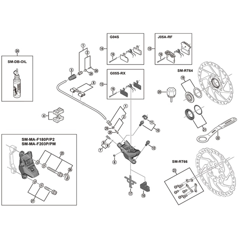 Balfes Bikes Shimano BR-M615 bleeding spacer | Free postage over £30, £10 off first order, price match & 0% finance.