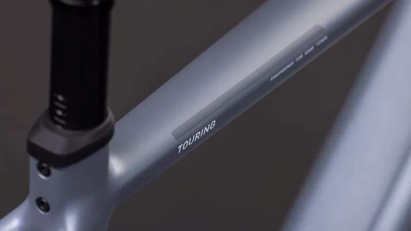 Cube Touring Hybrid Pro 800 Electric Hybrid Bike 2026 in Pearlgrey/Chrome-2