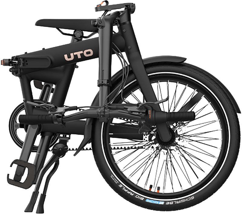 UTO Afternoon PRO 20 Folding Bike 2027 in Onyx Black-2