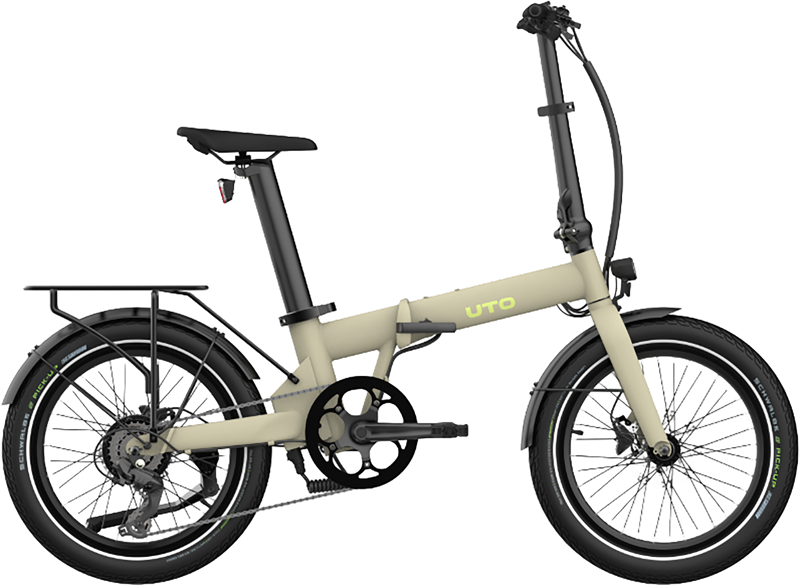 UTO Afternoon OG20 Electric Folding Bike 2027 in Desert Sand-3