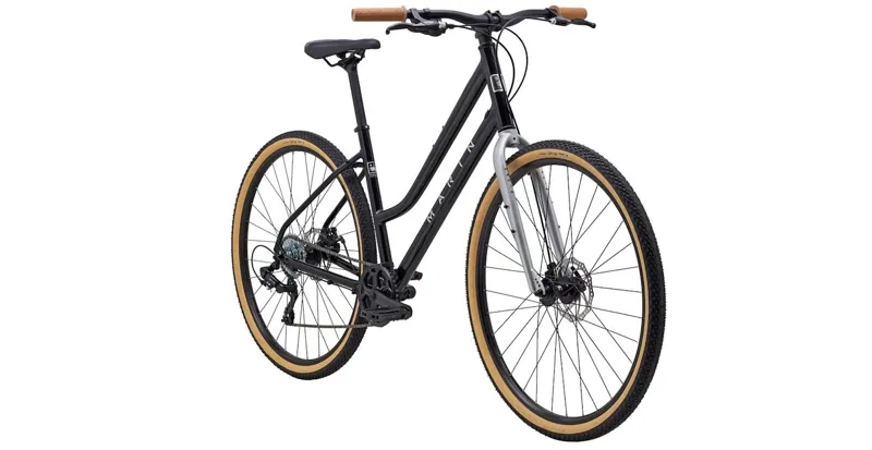 Marin Kentfield Step-Through 1 Hybrid Bike 2026 in Black-1