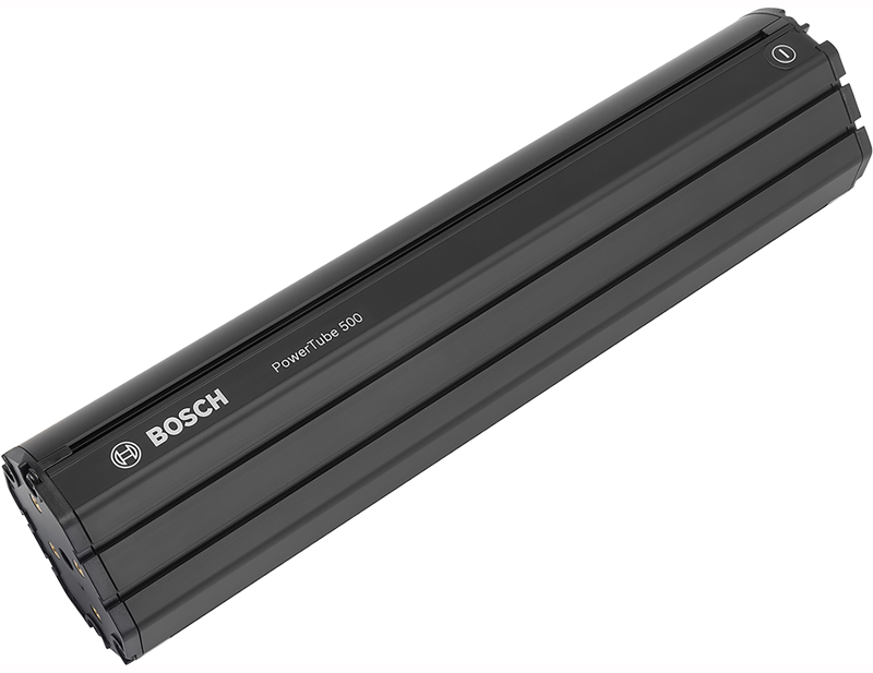 Bosch PowerTube 500Wh Vertical eBike Battery in Black