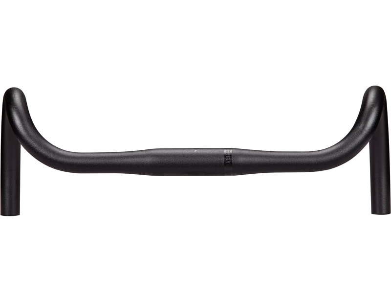Short Reach Alloy Flare Handlebars in Sand Blast Ano Black-1