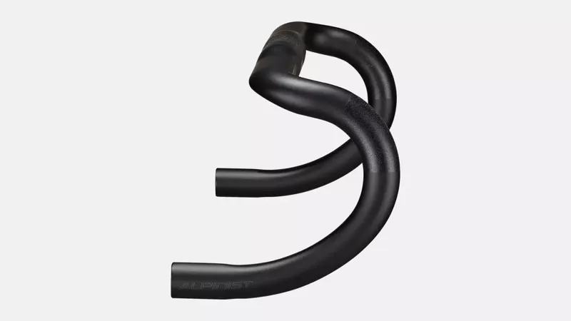 Roval Alpinist Road Handlebar in Satin Carbon / Gloss Black-1