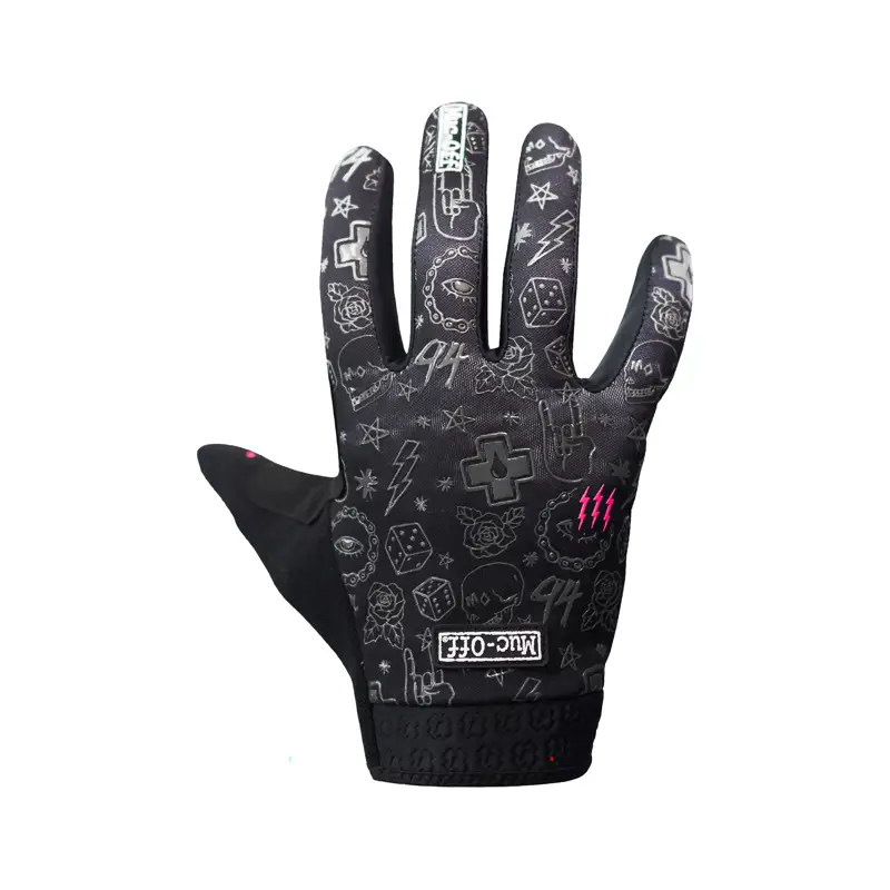 Balfes Bikes Muc-Off Rider Gloves in grey Punk | Free postage over £30, £10 off first order, price match & 0% finance.