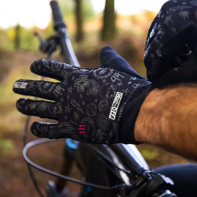Muc-Off Rider Gloves in grey Punk-2