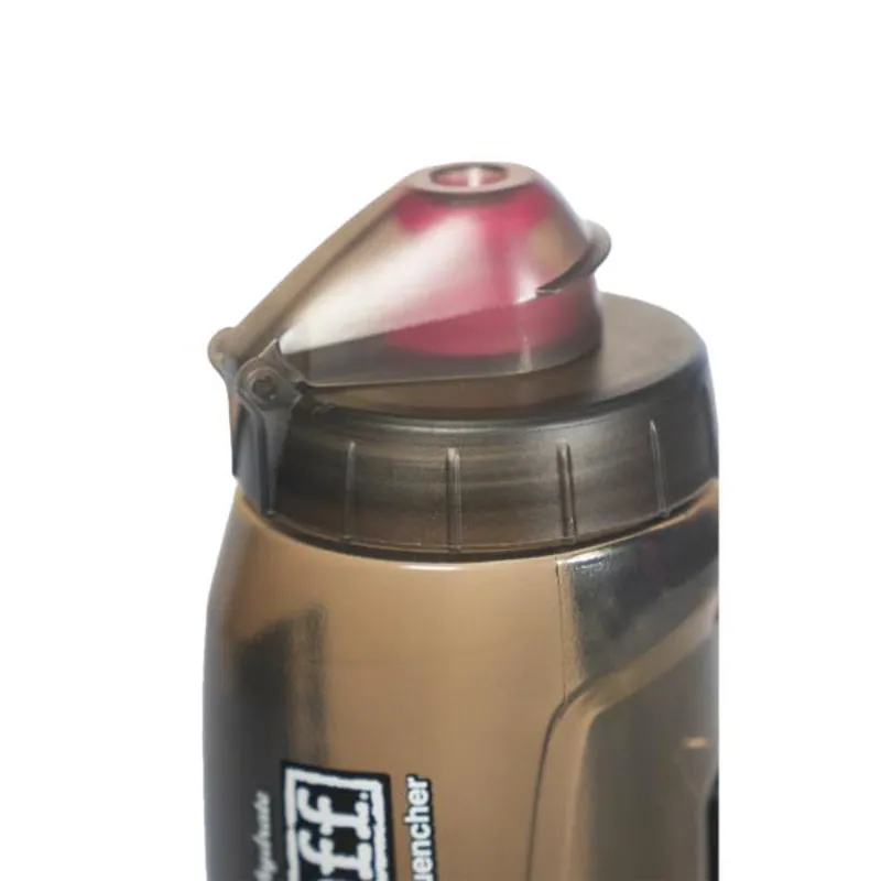 Muc-Off x Fidlock Twist Bottle 590ml + Bike Base in Smoked-2