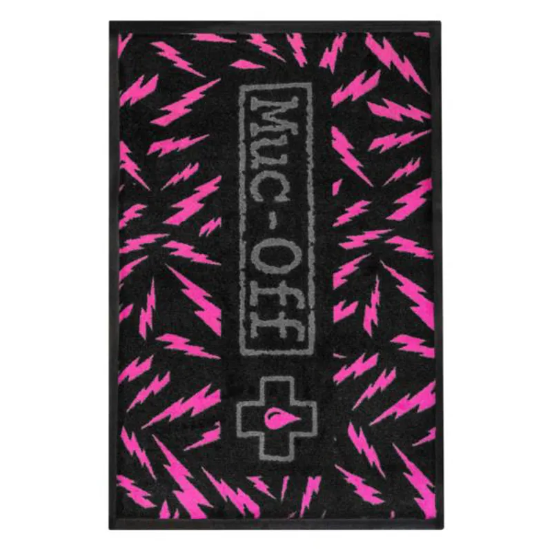 Muc-Off Ridiculously Absorbent Floor Mat in Black-1