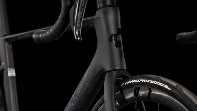 Cube Litening Air c:68x Race Road Bike 2025 in Blackline-3